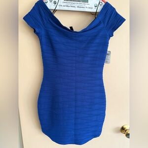 Windsor Royal Blue Mini Dress